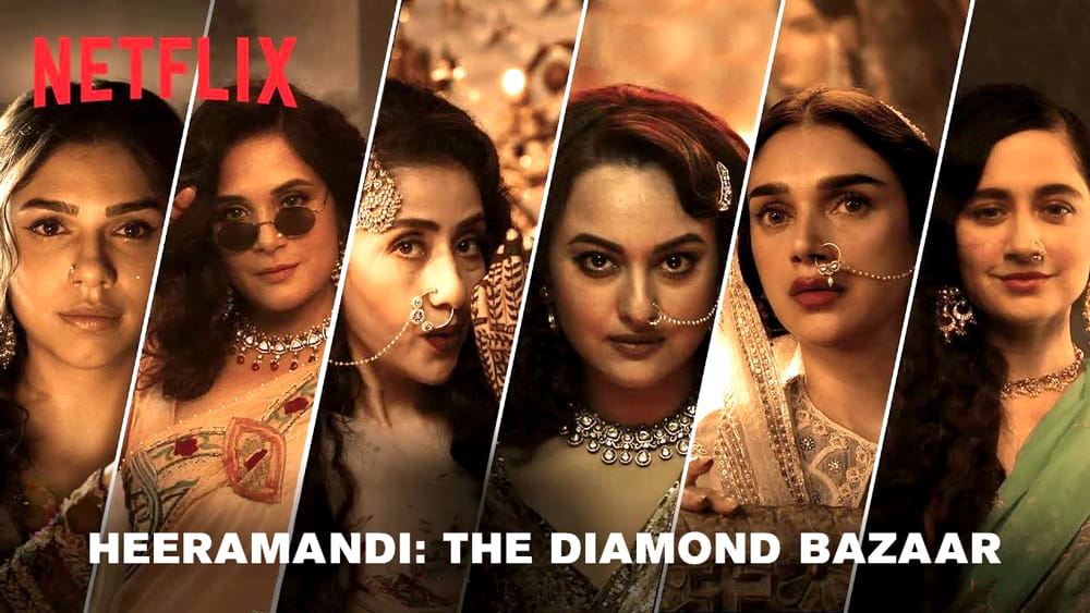 Netflix Unveils Exclusive Glimpse of Sanjay Leela Bhansali’s Blockbuster Period Drama Heeramandi: The Diamond Bazaar