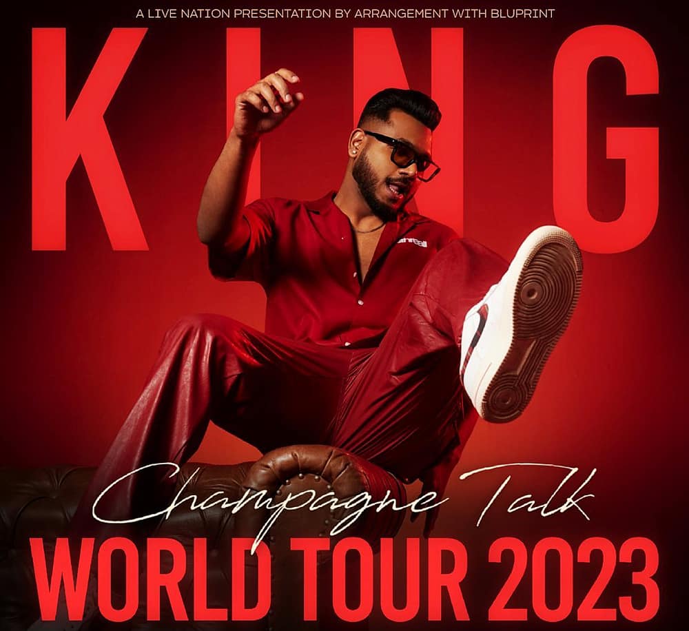 Indian Rapper KING Announces "Champagne Talk" Album Tour in the UK