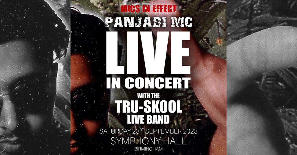 Experience the fusion of cultures as Panjabi MC & The Tru-Skool Band unite for an unforgettable live concert.