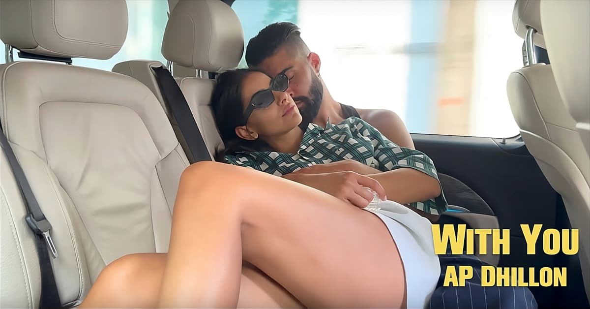 AP Dhillon and Banita Sandhu Paint the Town Red with Their Sizzling Chemistry in 'With You': A Musical Romance That's Breaking the Internet!