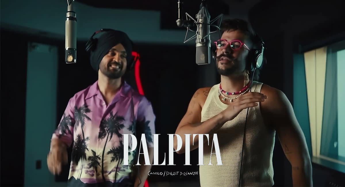 Camilo and Diljit Dosanjh's Collaboration in "Palpita" for Coke Studio's Season 2