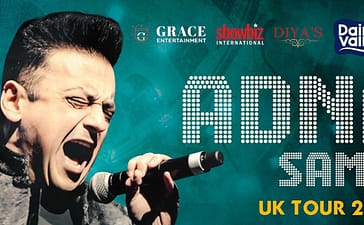 Experience the electrifying live concert tour of Adnan Sami, a multi-platinum selling artist, renowned singer, and accomplished composer. Join us as we bring the sensational Adnan Sami to the UK in 2023!