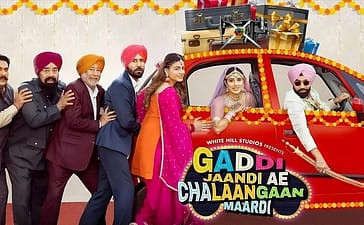 Revving Up the Punjabi Comedy Meter: Ammy Virk and Jaswinder Bhalla Take the Wheel in Gaddi Jaandi Ae Chalaangaan Maardi! Trailer Out Now