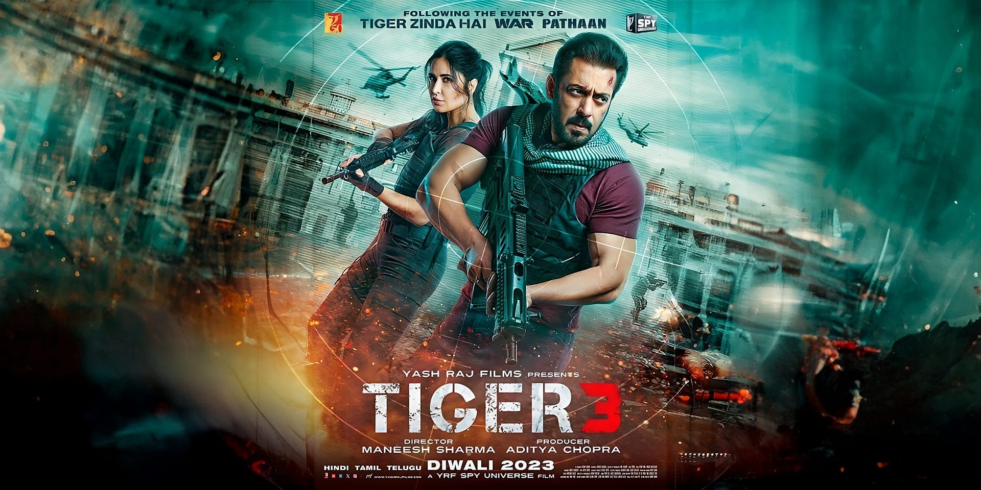 Tiger 3 Movie - Release Date, Cast and Crew Details - YRF
