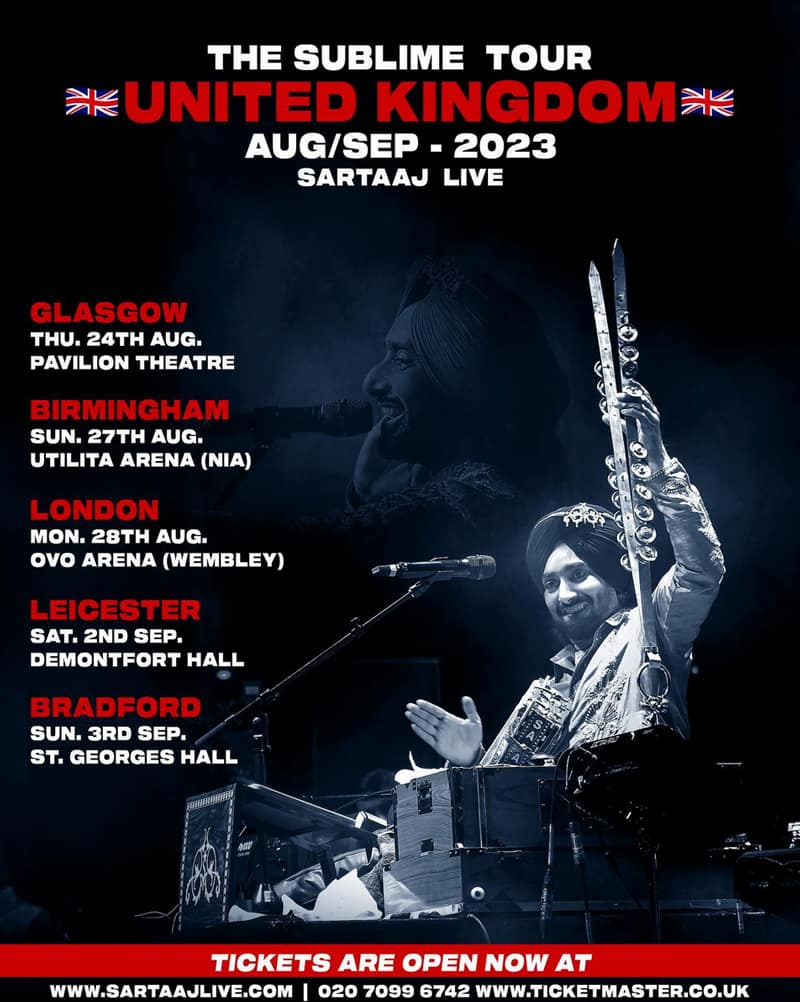 sublime tour 2023 uk